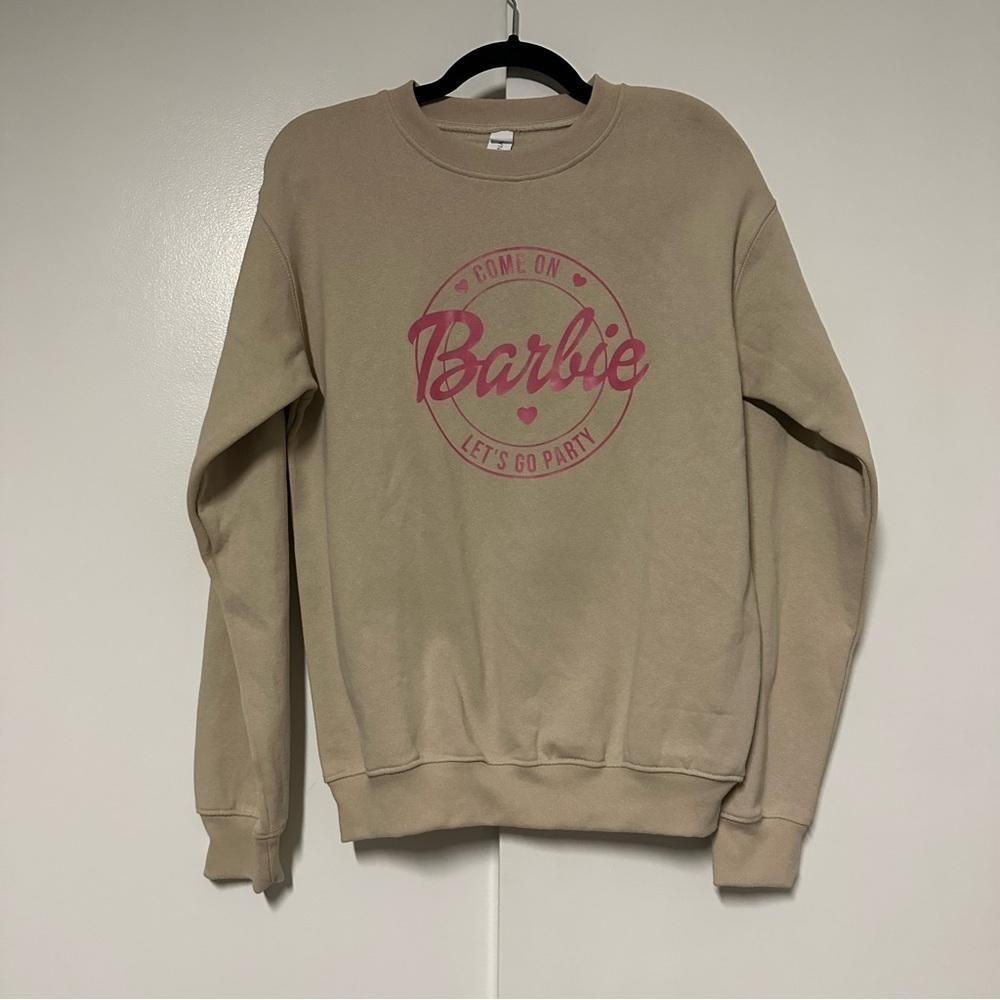 Come On Barbie Let's Go Party crewneck Size Small